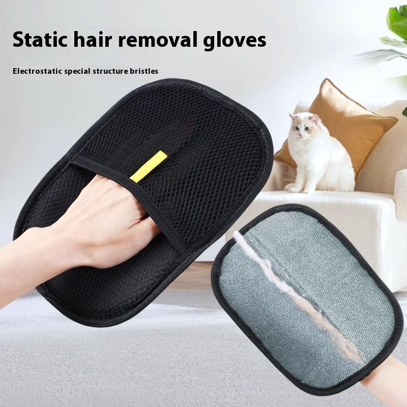 Pet Hair Removal Glove for Dogs & Cats