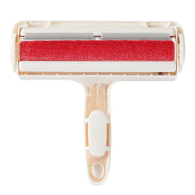 Sticky roller pet hair remover for removing dog and cat hair from clothing