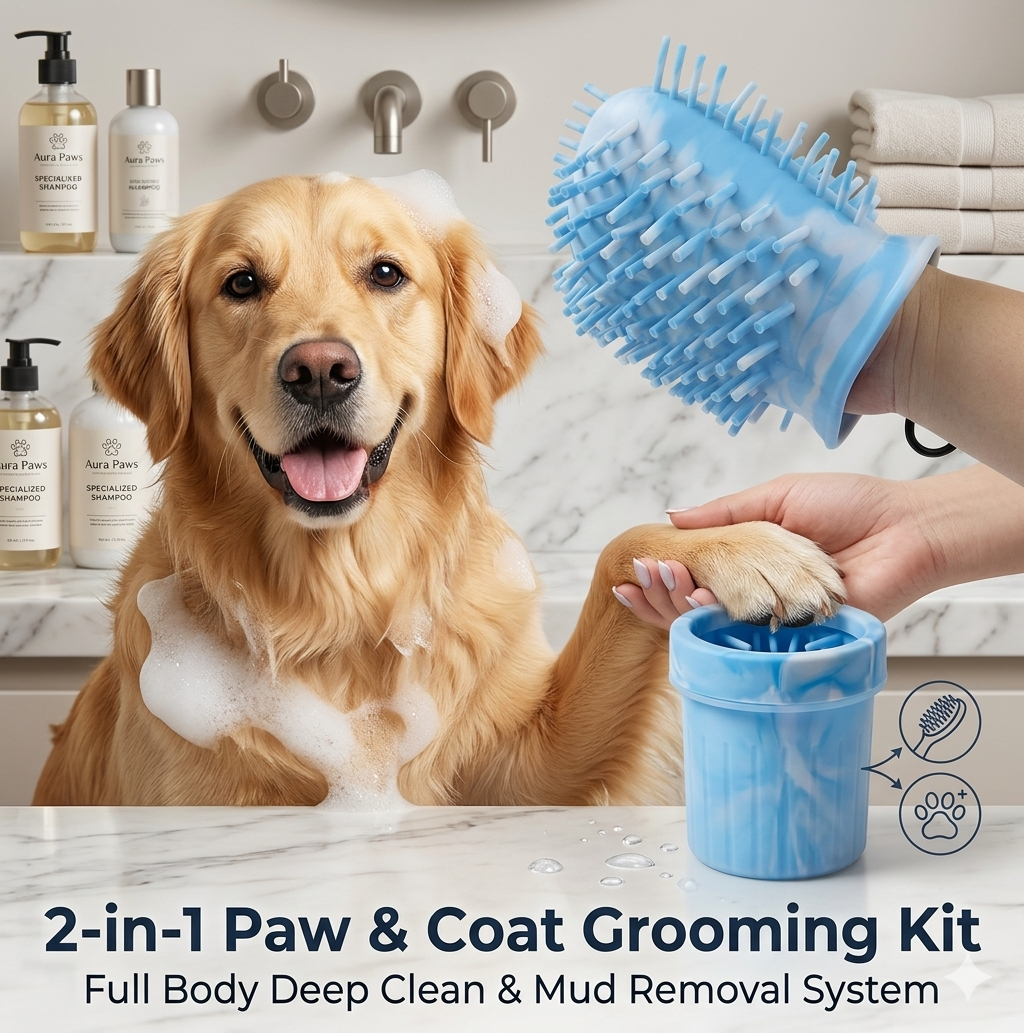 Dog Paw Cleaner Cup