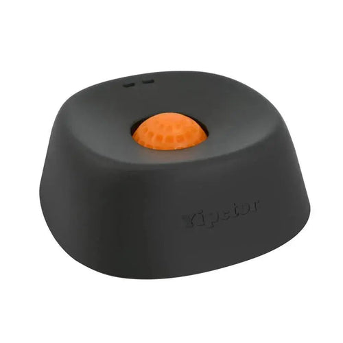 No-spill liquid treat bowl, black